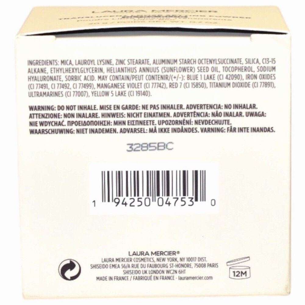 Laura Mercier Translucent Ultra Blur Loose Setting Powder MEDIUM DEEP TALC FREE - Picture 8 of 8